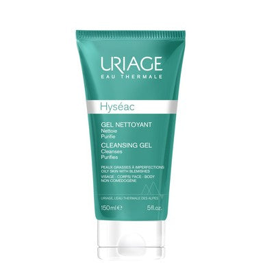 Uriage Hysеac Измиващ гел за лице и тяло за комбинирана и мазна кожа x150 мл