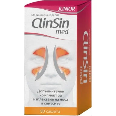 КлинСин мед джуниър за носни промивки на деца х30 сашета Naturprodukt