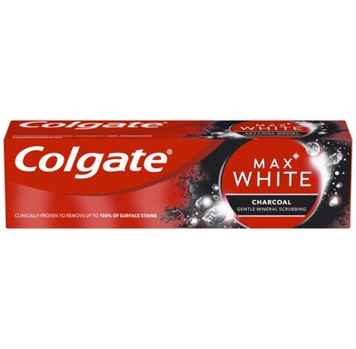 Colgate Max White Charcoal Паста за зъби с активен въглен х75 мл