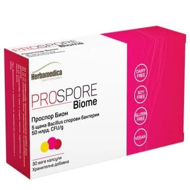 Prospore Biome пробиотик 400 мг x30 капсули Herbamedica