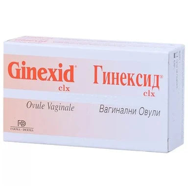 Гинексид за интимна хигиена и защита х10 вагинални овули Naturpharma