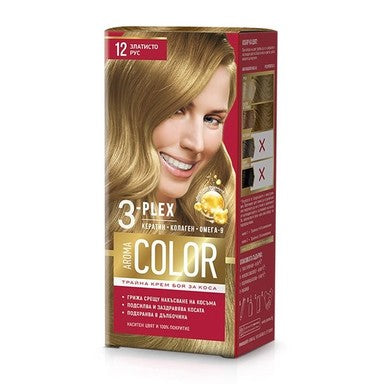 Aroma Color Боя за коса 12 Златисто рус