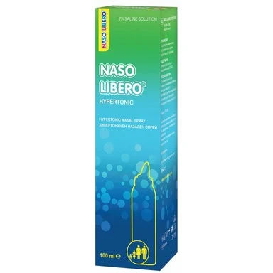 Naso Libero Хипертоничен назален спрей 2% х100 мл