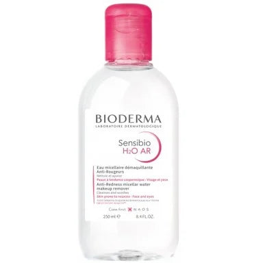 Bioderma Sensibio H2O AR Мицеларна вода за кожа със зачервявания x250 мл