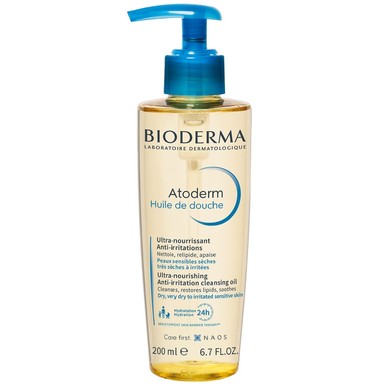 Bioderma Atoderm Интензивно подхранващ душ гел за много суха и атопична чувствителна кожа х200 мл