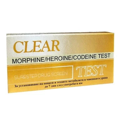 Clear Тест за морфин хероин кодеин касета