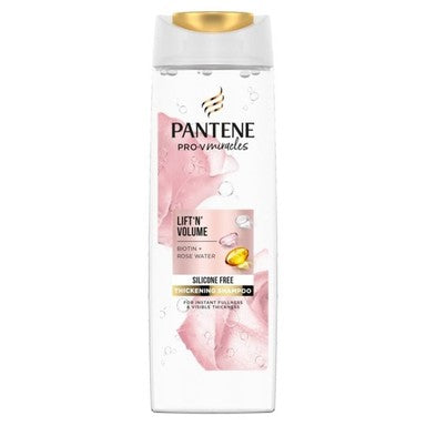 Pantene Lift'N'Volume Шампоан за обем и плътност с розова вода х300 мл