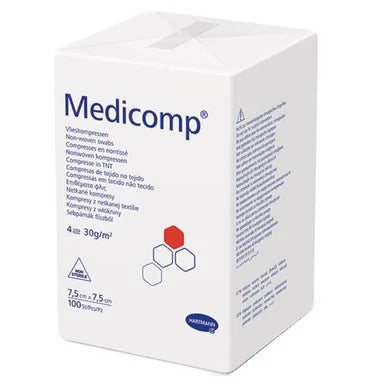 Hartmann Medicomp Компрес 7.5/7.5 см х100 бр