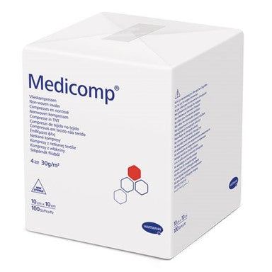 Hartmann Medicomp Компрес 10/10 см х100 бр