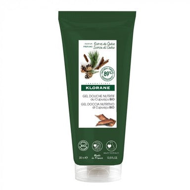 Klorane Подхранващ душ гел с купуасу и кора от кедър х200 мл