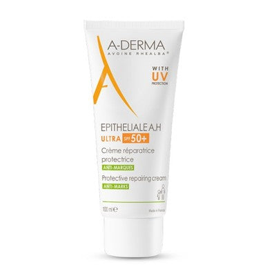 A-Derma Epitheliale A.H Ultra Възстановяващ и защитаващ крем SPF50+ х100 мл