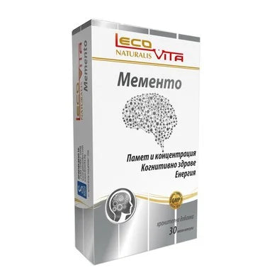 Мементо за памет и концентрация х30 капсули Lecovita