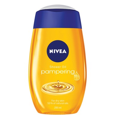 Nivea Natural Caring Подхранващо душ олио за тяло х200 мл