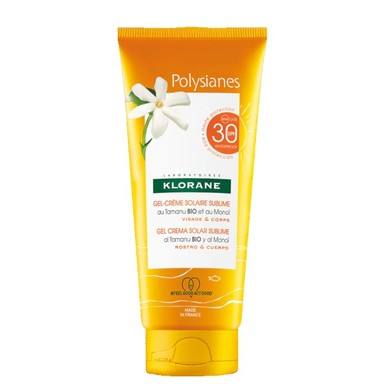 Klorane Polysianes Слънцезащитен гел-крем SPF30 х200 мл