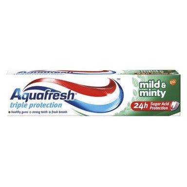 Aquafresh Triple Protection Fresh and Minty Паста за зъби х75 мл