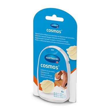 Hartmann Cosmos Пластир за мехури 3 размера х6 бр