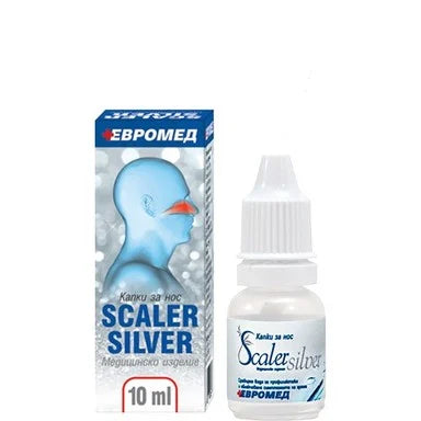 Scaler Silver Сребърна вода капки за нос x10 мл