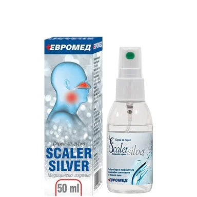 Scaler Silver Сребърна вода спрей за гърло x50 мл