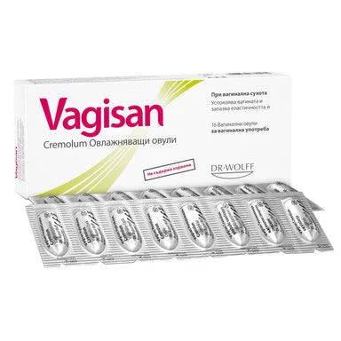 Vagisan Cremolum Овлажняващи овули при вагинална сухота x16 броя
