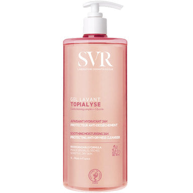 SVR Topialyse Gel Lavant Измиващ гел за суха и чувствителна кожа за деца и възрастни x1 л