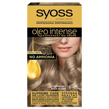 Syoss Oleo Intense Боя за коса без амоняк 8-05 бежово рус