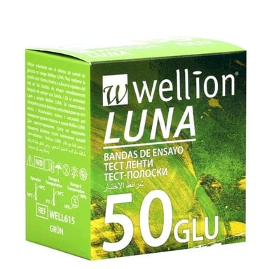 Wellion Luna Тест ленти за кръвна захар х50 бр