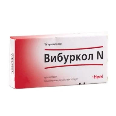 Вибуркол N при нервност и температура x12 супозитории Heel