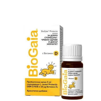 BioGaia Protectis Пробиотични капки с витамин D3 х5 мл