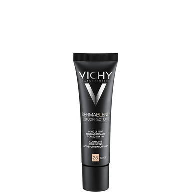 Vichy Dermablend 3D Коригиращ фон дьо тен 16 часа за мазна кожа SPF25 телесен цвят 25 х30 мл
