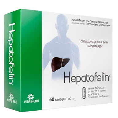 Hepatofelin 540 мг за черения дроб x60 капсули Vita Herb