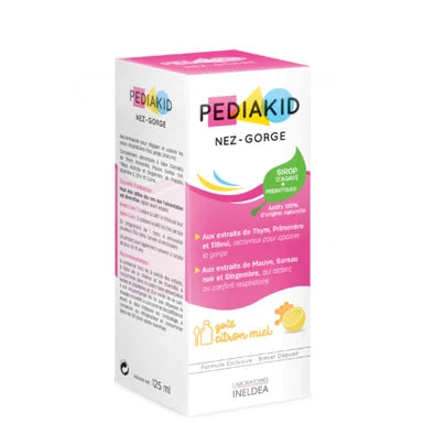Pediakid Nez-Gorge Сироп за нос и гърло за деца x125 мл