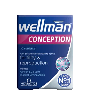 Wellman Conception Зачеване за мъже х30 таблетки Vitabiotics