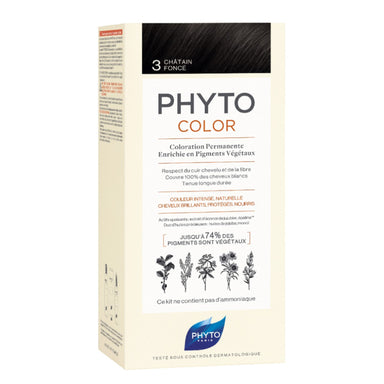 Phyto Color Sensitive Боя за коса №3 тъмен кестен