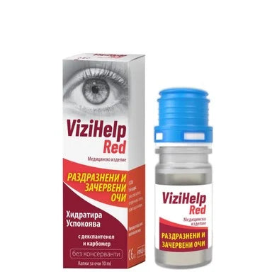 ViziHelp Red Капки при зачервени очи х10 мл Naturprodukt