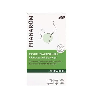 Pranarom Aromaforce Пастили за зачервено гърло х21 бр