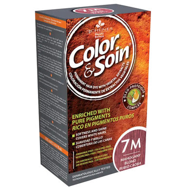 3Chenes Color and Soin Боя за коса 7M махагоново рус цвят