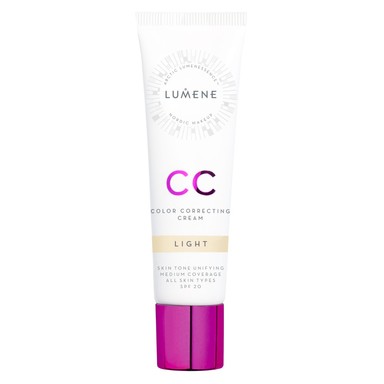 Lumene Vegan CC Коригиращ крем SPF20 light х30 мл