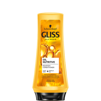 Gliss Oil Nutritive Балсам с подхранващи масла за изтощена и суха коса х200 мл