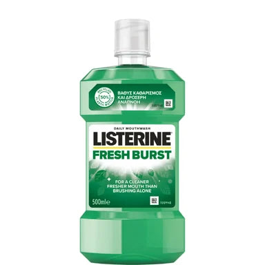 Listerine Fresh Burst Вода за уста х500 мл