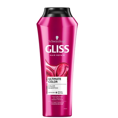 Gliss Ultimate color Шампоан за блясък и защита на цвета х250 мл