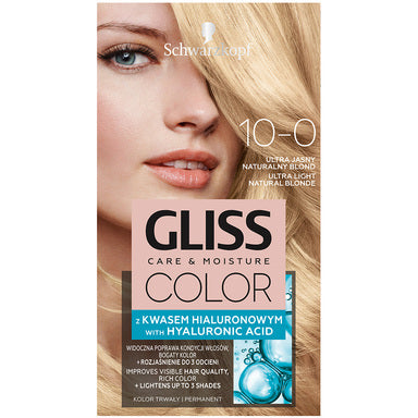 Gliss Color Боя за коса 10.0 ултра светло естествено рус цвят