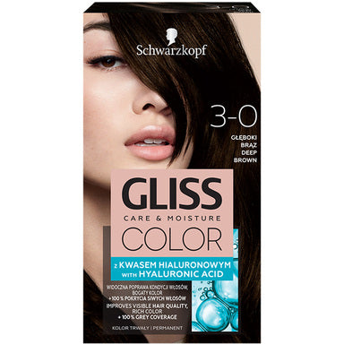 Gliss Color Боя за коса 3.0 тъмно кафяв цвят