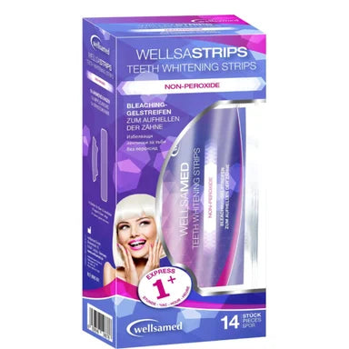 Wellsamed Избелващи ленти за зъби х14 броя