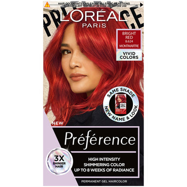Loreal Preference Vivid Colors Боя за коса 8.624 ярко червен цвят