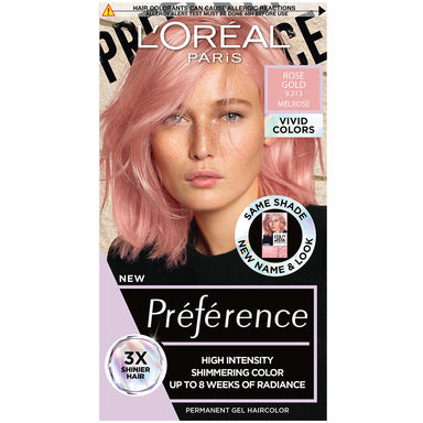 Loreal Preference Vivid Colors Боя за коса 9.213 розово златист цвят