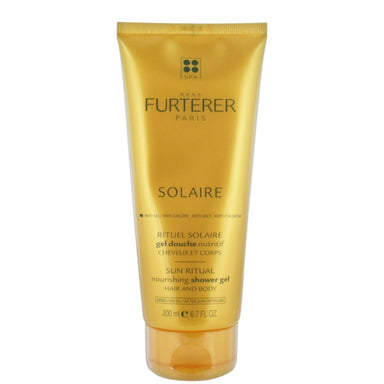 Rene Furterer Solaire Подхранващ душ гел за коса и тяло х200 мл