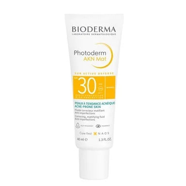Bioderma Photoderm AKN Mat Слънцезащитен матиращ крем против несъвършенства SPF30 х40 мл