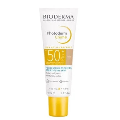 Bioderma Photoderm Creme Слънцезащитен крем SPF50+ светъл цвят х40 мл