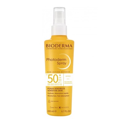 Bioderma Photoderm Слънцезащитен спрей SPF50+ х200 мл