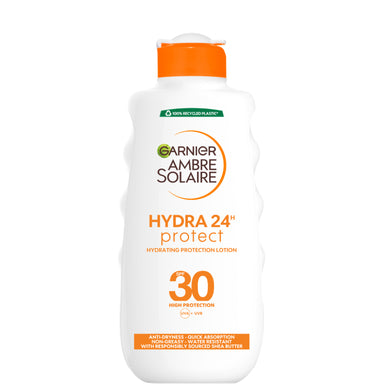 Garnier Ambre Solaire Hydra 24 Protect Слънцезащитен лосион за тяло SPF30 х200 мл